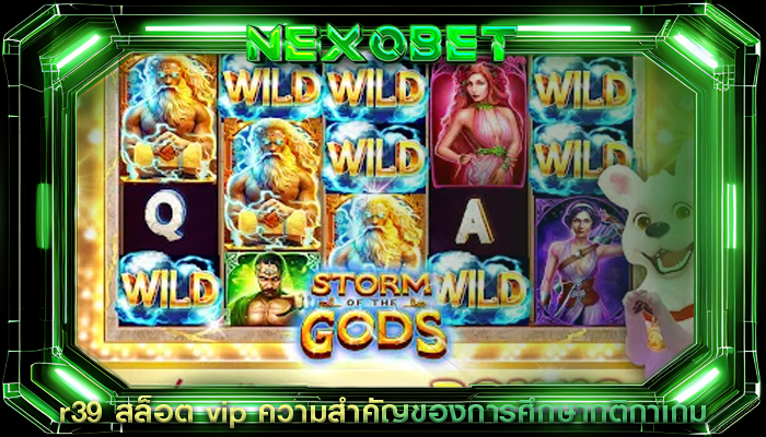 r39 สล็อต vip ความสำคัญของการศึกษากติกาเกม