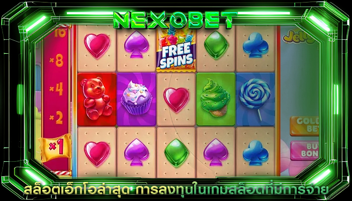 สล็อตเอ็กโอล่าสุด การลงทุนในเกมสล็อตที่มีการจ่าย